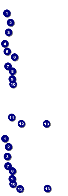 Egyptian Event Ticket Front Field Markers