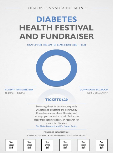 Diabetes Logo Flyer Product Front