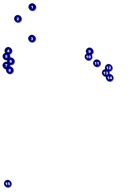 Blues Cruise Postcard Front Field Markers