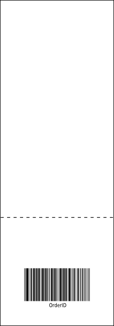 Mexican Flag Event Ticket Product Back