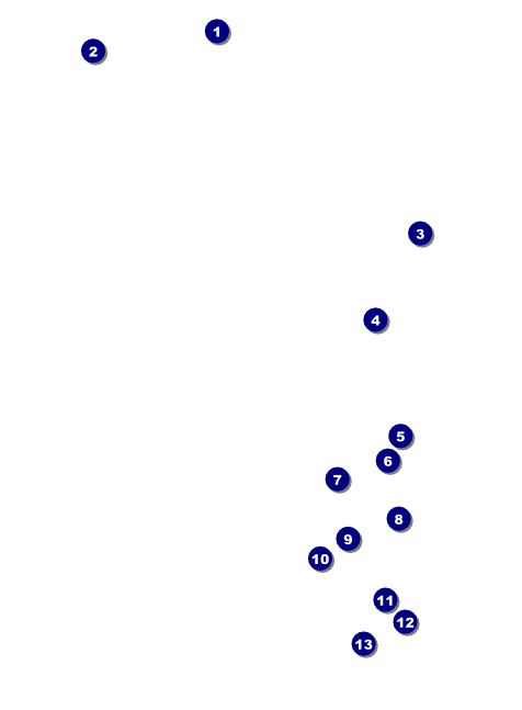 Mexican Hat Invitation Front Field Markers