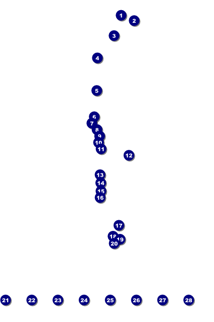Mountaineering Logo Poster Front Field Markers