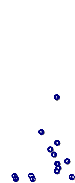 Royal Table Tent Front Field Markers