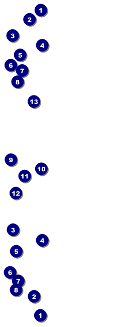 Sports Ticket 005 Event Ticket Front Field Markers