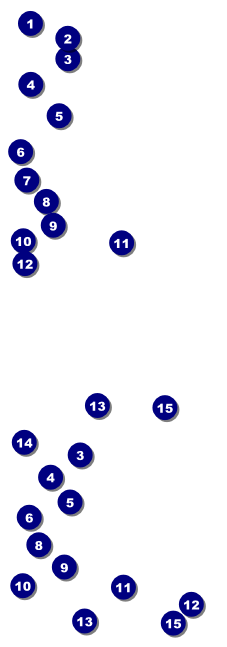 Holiday Gift Reserved Event Ticket Front Field Markers