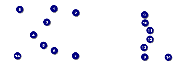 All Purpose Trees Black & White Raffle Ticket Front Field Markers