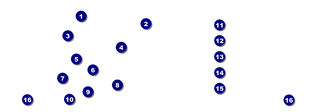 American Flag Raffle Ticket 0007 Front Field Markers