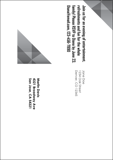 All Purpose Corners  Postcard Mailer Product Back