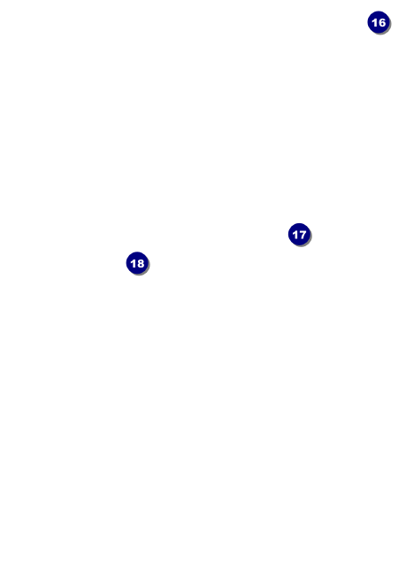 Squares Postcard Mailer Back Field Markers