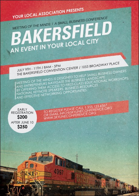 Bakersfield  Postcard Mailer