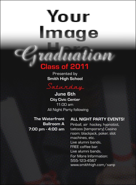 Graduation Diploma Upload Image Invitation