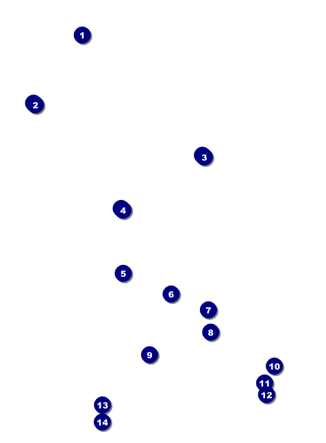Stag and Doe Invitation Front Field Markers