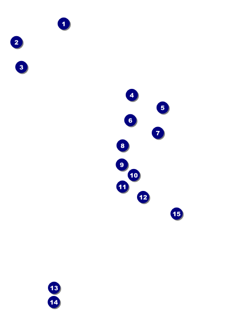 Baseball Invitation Front Field Markers