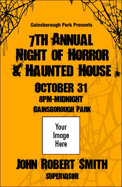 Spider Web VIP Event Badge Small Product Front