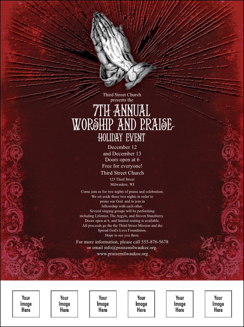 Gospel Flyer Product Front