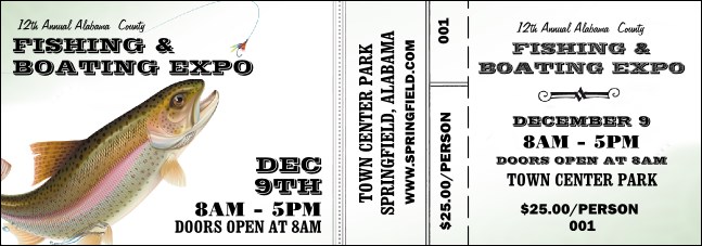 Fishing and Boating Expo General Admission Ticket Product Front