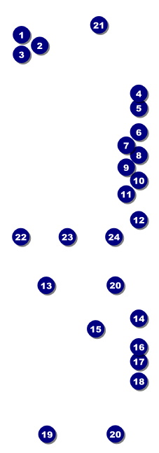 Education Chalk Board Event Ticket Front Field Markers