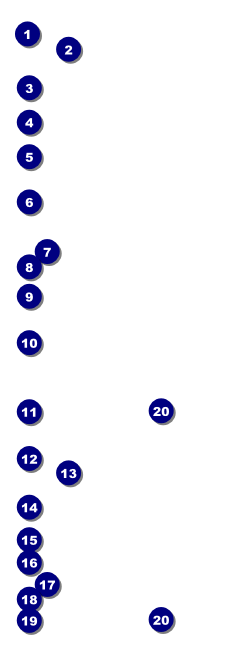 Baltimore Event Ticket Front Field Markers