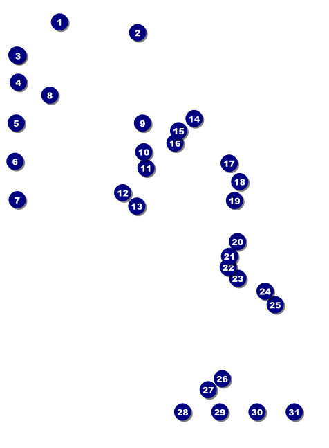 Fundraiser Tree Invitation Front Field Markers