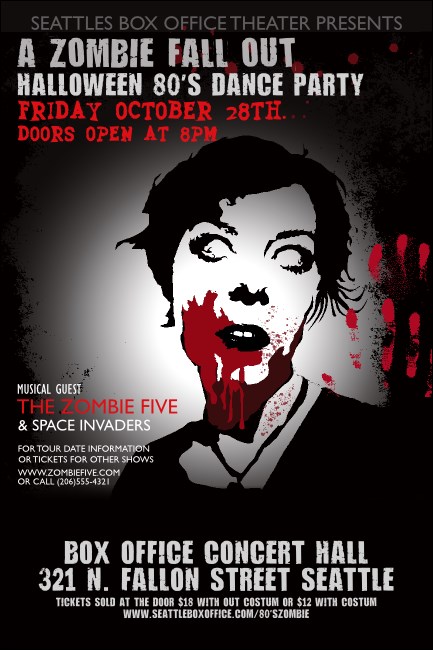 Zombie Woman Poster Product Front