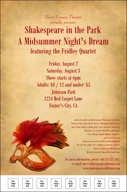 Mask Poster with Image Upload Product Front