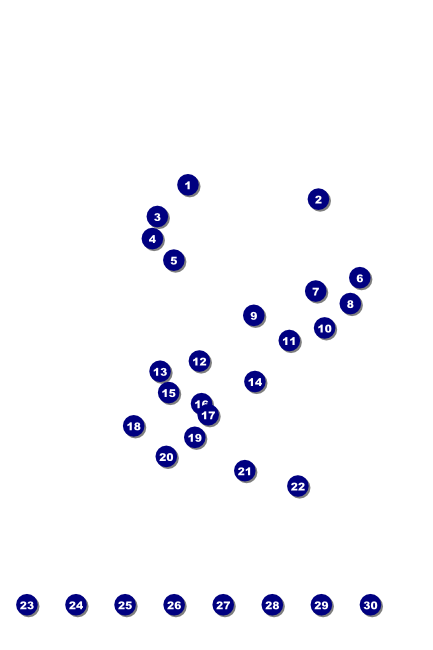 Nashville Poster Front Field Markers