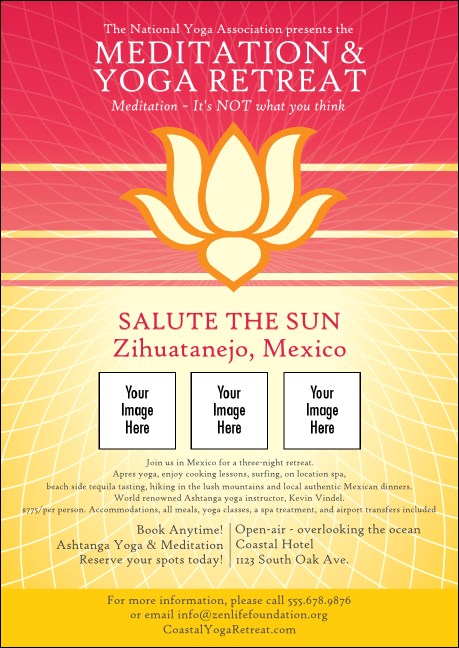 Lotus Flower Postcard Product Front