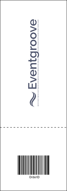 Three-Prize Cash Draw Raffle Ticket Product Back