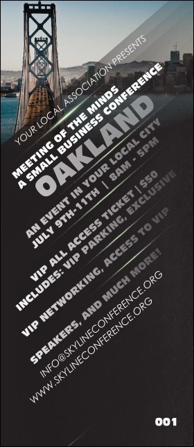 Oakland VIP Pass
