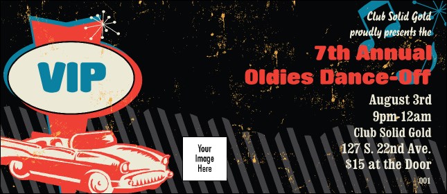 Oldies VIP Pass Product Front