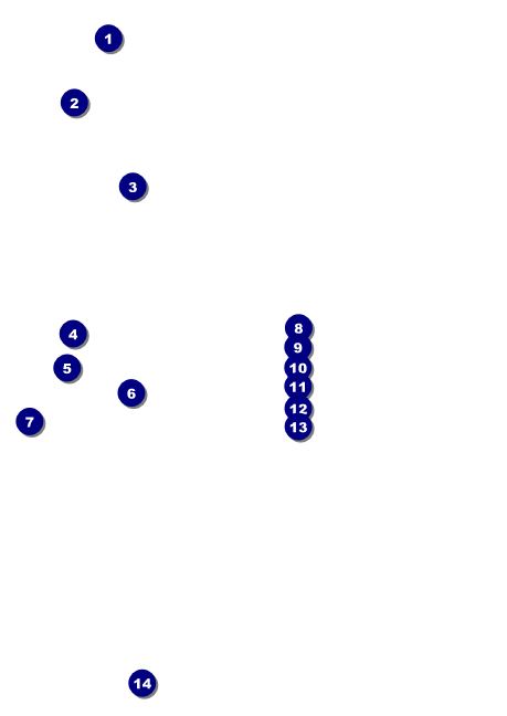 Pirate Ship Postcard Front Field Markers