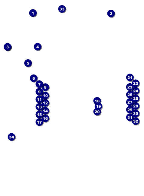 Basketball Schedule Invitation Front Field Markers