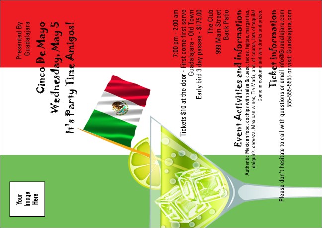 South of the Border Club Flyer