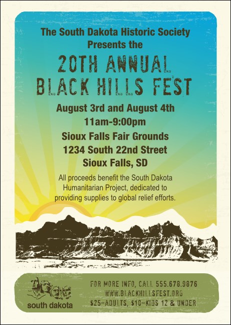 South Dakota Club Flyer