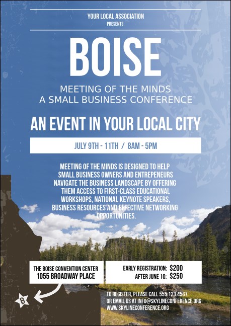 Boise 2 Club Flyer